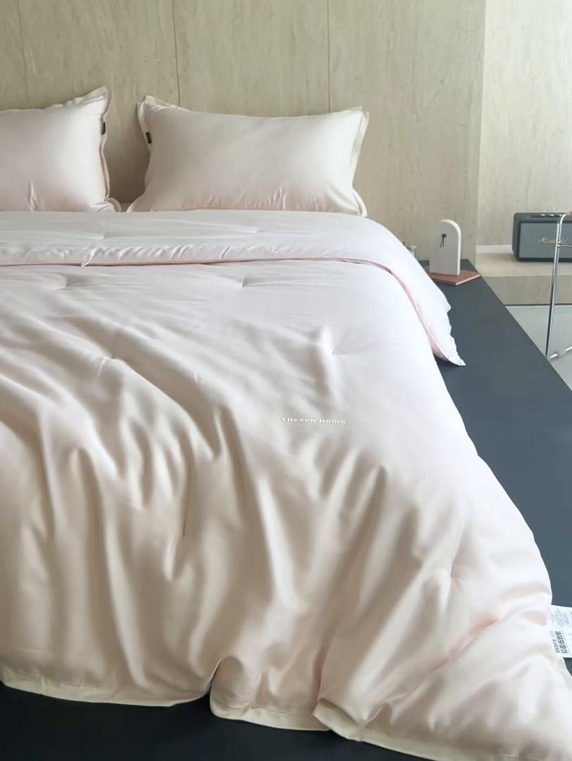 91家纺网 家纺一手货源 找家纺 丽笙被芯 2025新款云绵磨毛懒人被 被子被芯 随风玉
