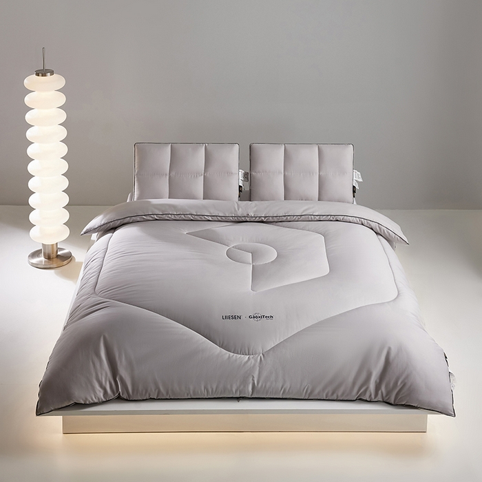 91家纺网 家纺一手货源 找家纺 （总）丽笙被芯 2025新款全棉石墨烯抑菌自发热科技被 被子被芯