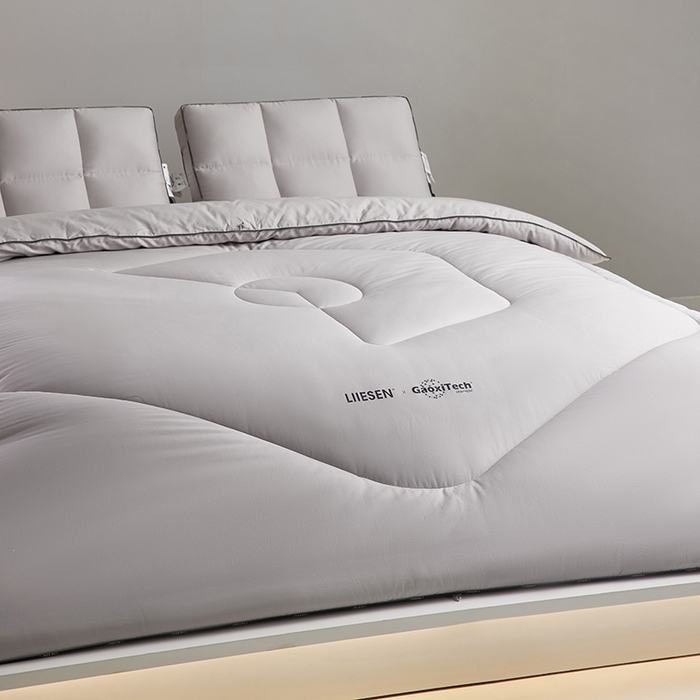 91家纺网 家纺一手货源 找家纺 （总）丽笙被芯 2025新款全棉石墨烯抑菌自发热科技被 被子被芯