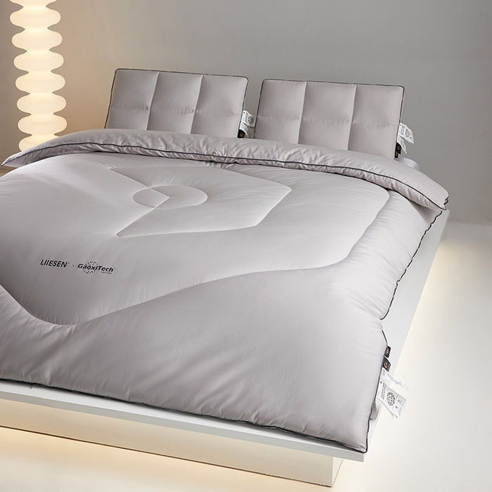 91家纺网 家纺一手货源 找家纺 （总）丽笙被芯 2025新款全棉石墨烯抑菌自发热科技被 被子被芯