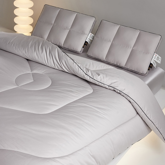 91家纺网 家纺一手货源 找家纺 （总）丽笙被芯 2025新款全棉石墨烯抑菌自发热科技被 被子被芯