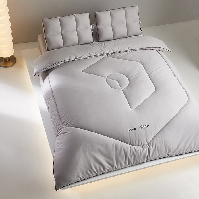 91家纺网 家纺一手货源 找家纺 （总）丽笙被芯 2025新款全棉石墨烯抑菌自发热科技被 被子被芯