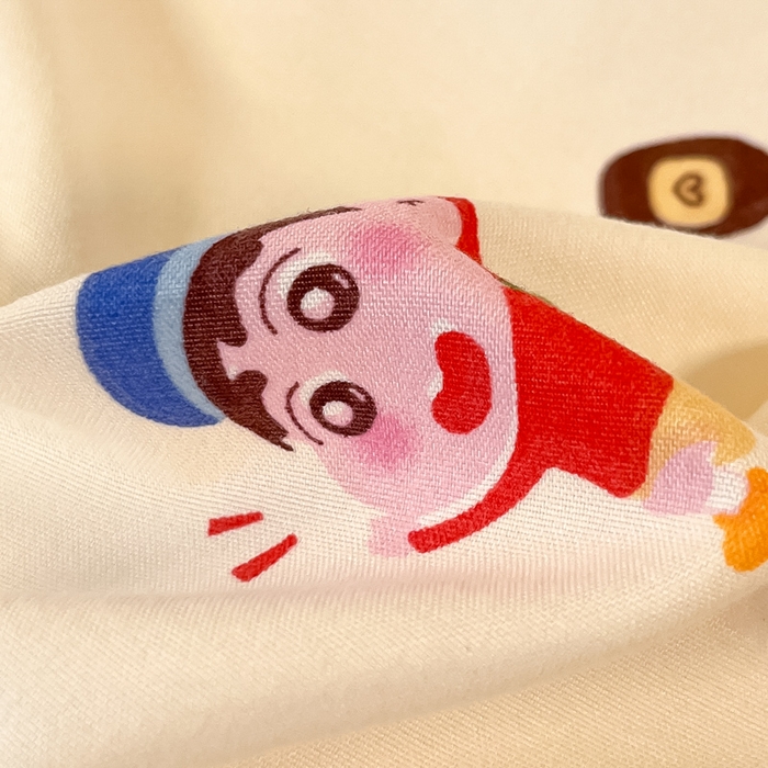 91家纺网 家纺一手货源 找家纺 澜妃 2025新款糯叽叽水洗棉全棉蕾丝花边宿舍床上下铺三件套-艾意系列 艾意-小新控