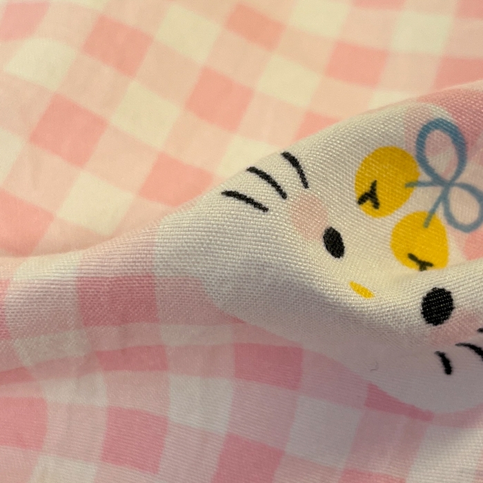 91家纺网 家纺一手货源 找家纺 澜妃 2025新款糯叽叽水洗棉全棉蕾丝花边宿舍床上下铺三件套-艾意系列 艾意-宅宅猫爪