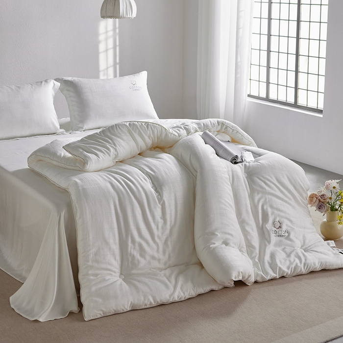 91家纺网 家纺一手货源 找家纺 （总）丽笙被芯 2025新款轻奢净棉棉花被 被子被芯