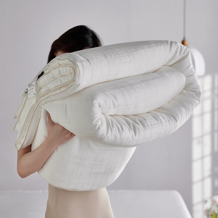 91家纺网 家纺一手货源 找家纺 （总）丽笙被芯 2025新款轻奢净棉棉花被 被子被芯