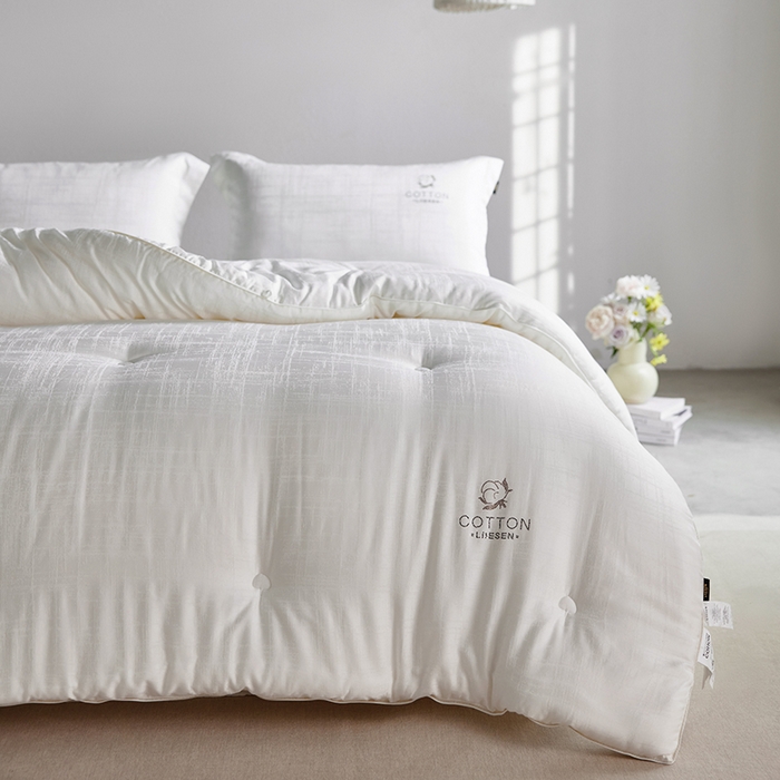 91家纺网 家纺一手货源 找家纺 （总）丽笙被芯 2025新款轻奢净棉棉花被 被子被芯