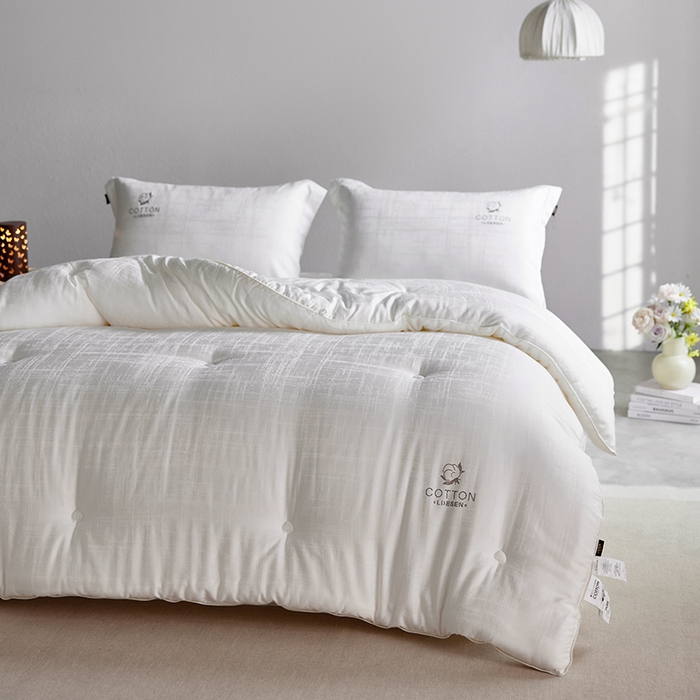 91家纺网 家纺一手货源 找家纺 （总）丽笙被芯 2025新款轻奢净棉棉花被 被子被芯