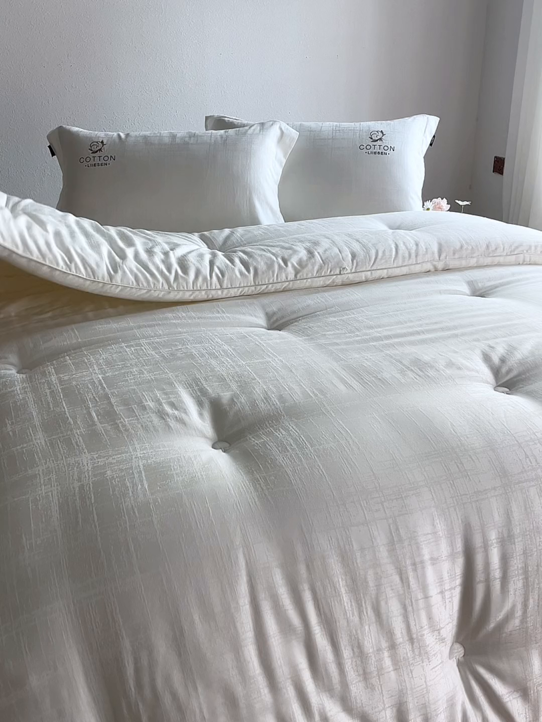 91家纺网 家纺一手货源 找家纺 （总）丽笙被芯 2025新款轻奢净棉棉花被 被子被芯