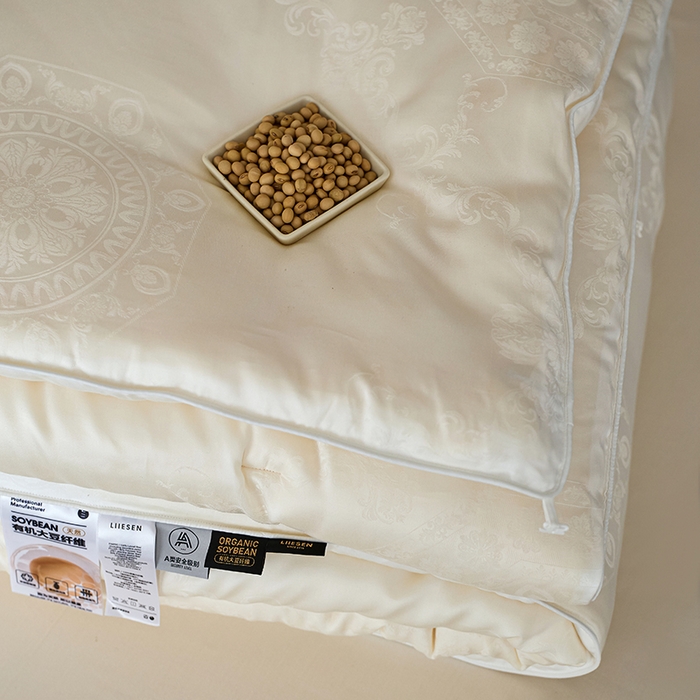 91家纺网 家纺一手货源 找家纺 （总）丽笙被芯 2025新款铂金大豆被 被子被芯