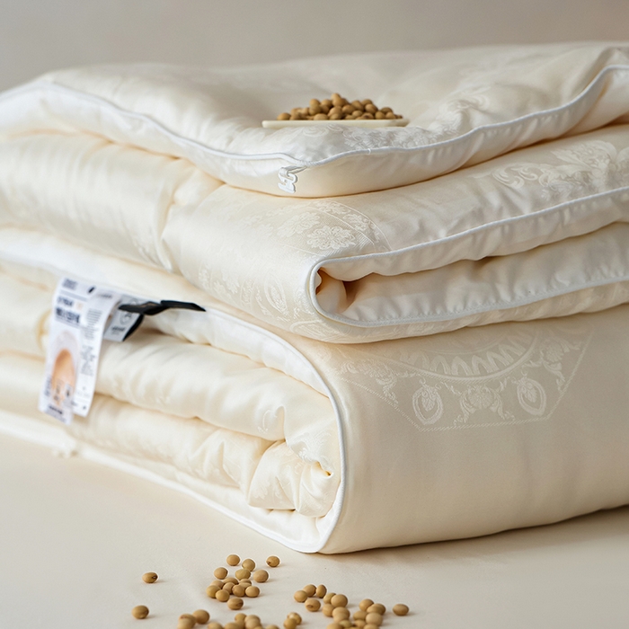 91家纺网 家纺一手货源 找家纺 （总）丽笙被芯 2025新款铂金大豆被 被子被芯