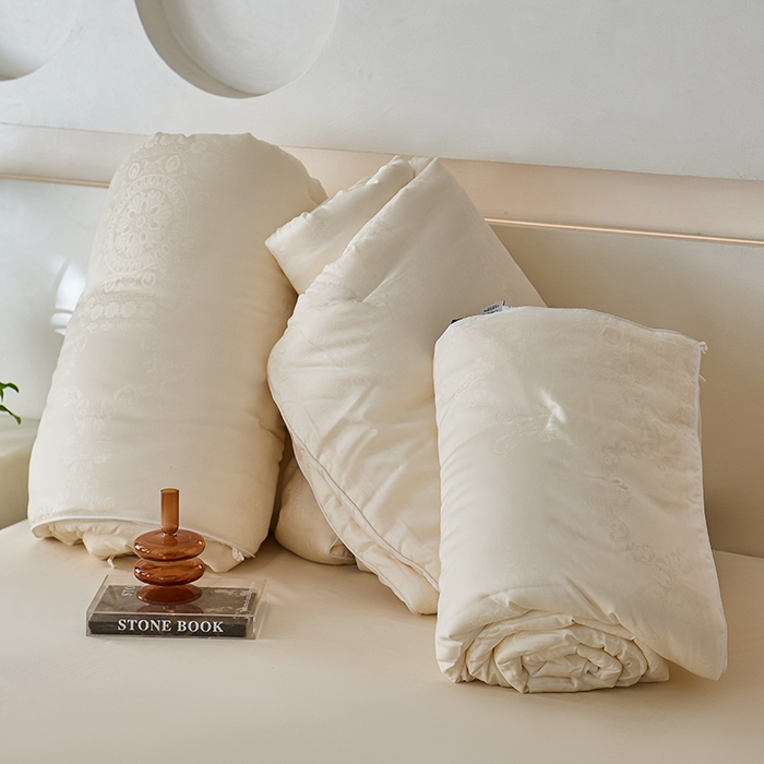 91家纺网 家纺一手货源 找家纺 （总）丽笙被芯 2025新款铂金大豆被 被子被芯