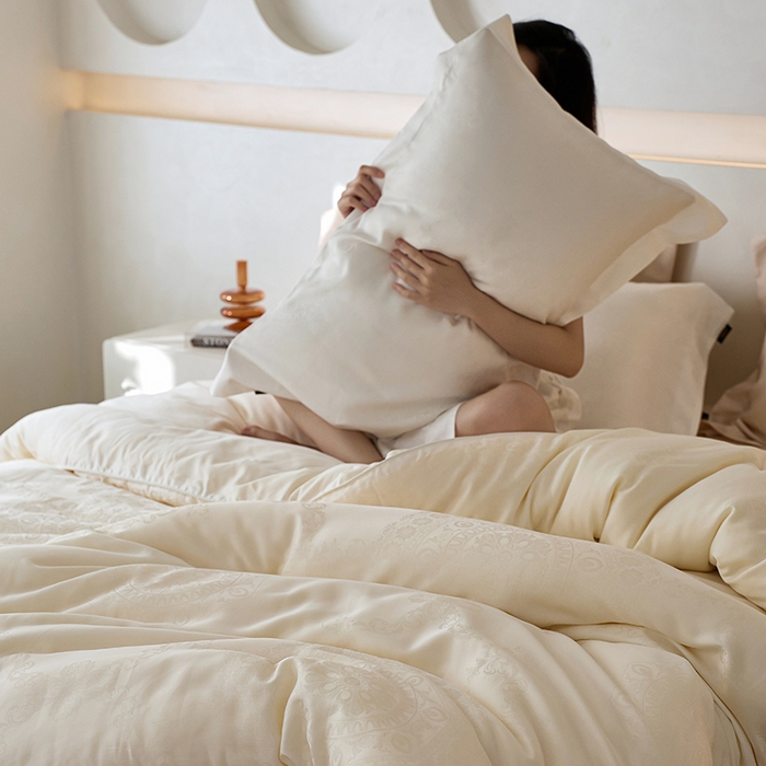 91家纺网 家纺一手货源 找家纺 （总）丽笙被芯 2025新款铂金大豆被 被子被芯