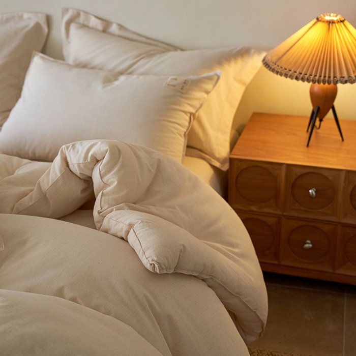 91家纺网 家纺一手货源 找家纺 （总）丽笙被芯 2025新款A类素麻低致敏抑菌被被子被芯