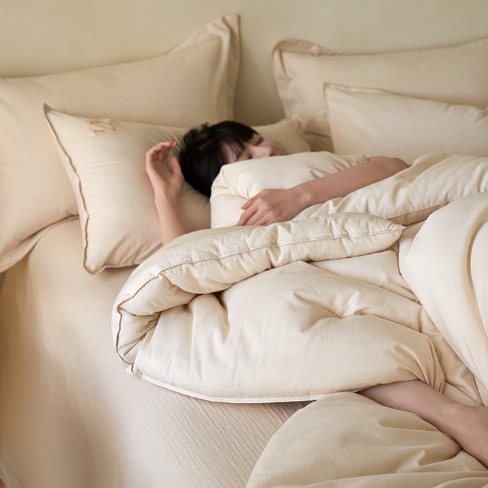 91家纺网 家纺一手货源 找家纺 （总）丽笙被芯 2025新款A类素麻低致敏抑菌被被子被芯