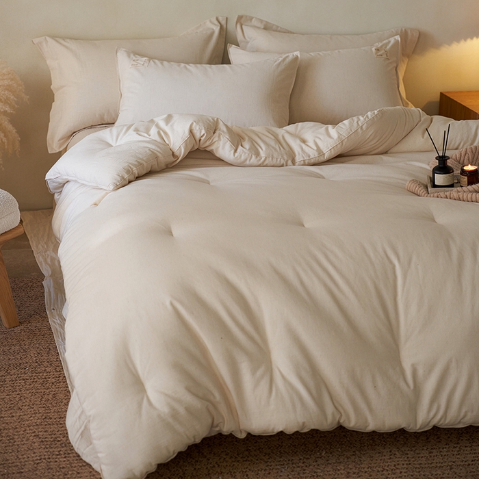 91家纺网 家纺一手货源 找家纺 （总）丽笙被芯 2025新款A类素麻低致敏抑菌被被子被芯