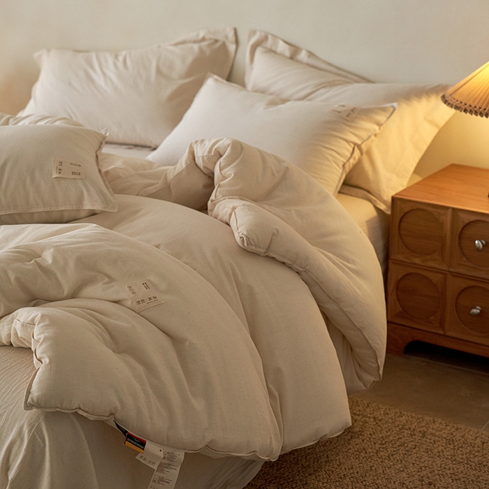 91家纺网 家纺一手货源 找家纺 （总）丽笙被芯 2025新款A类素麻低致敏抑菌被被子被芯