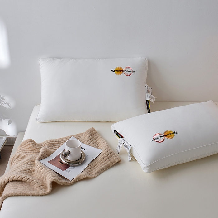 91家纺网 家纺一手货源 找家纺 （总）丽笙被芯 2025新款低致敏抑菌大胖枕 枕头枕芯