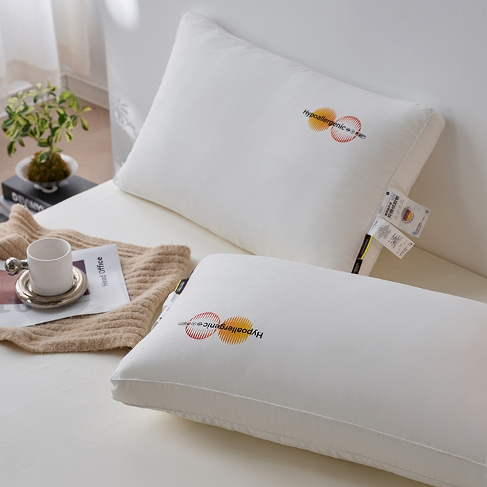 91家纺网 家纺一手货源 找家纺 （总）丽笙被芯 2025新款低致敏抑菌大胖枕 枕头枕芯