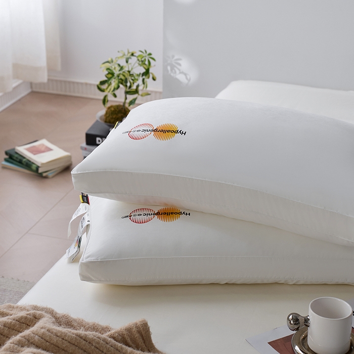 91家纺网 家纺一手货源 找家纺 （总）丽笙被芯 2025新款低致敏抑菌大胖枕 枕头枕芯