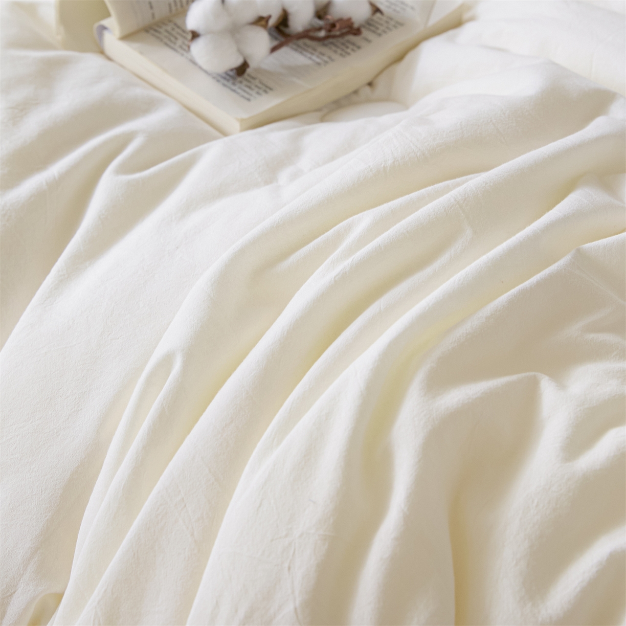 91家纺网 家纺一手货源 找家纺 创优（专版烫画.翻版必究）2025新款立体棉花被100%新疆棉棉花被春秋被冬被子被芯四季被 棉自新疆-米白