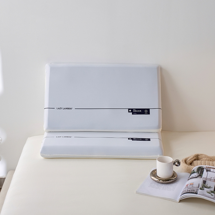 91家纺网 家纺一手货源 找家纺 丽笙被芯 2025新款懒宝儿裸感记忆枕 枕头枕芯 懒宝儿裸感记忆枕-风格二 42x70x8cm/只