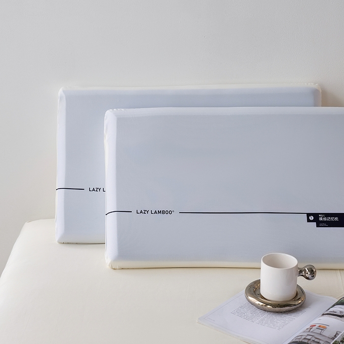 91家纺网 家纺一手货源 找家纺 丽笙被芯 2025新款懒宝儿裸感记忆枕 枕头枕芯 懒宝儿裸感记忆枕-风格二 42x70x8cm/只