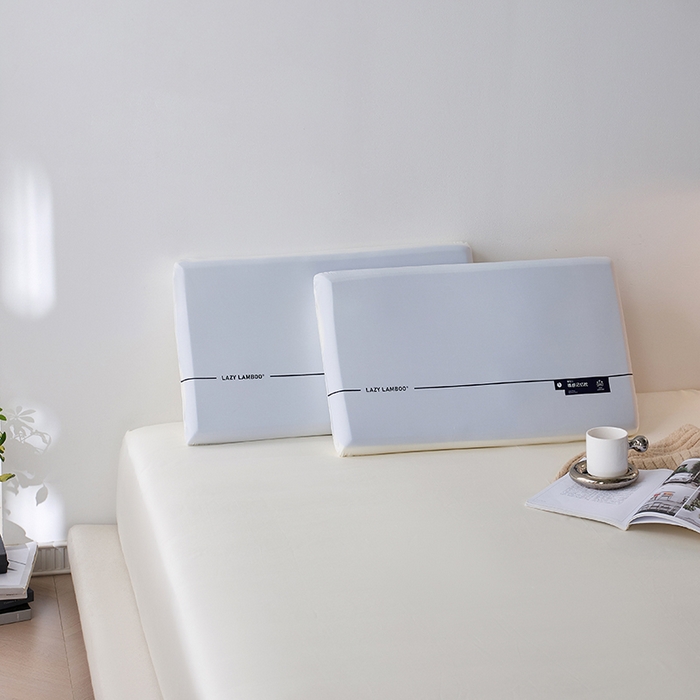 91家纺网 家纺一手货源 找家纺 丽笙被芯 2025新款懒宝儿裸感记忆枕 枕头枕芯 懒宝儿裸感记忆枕-风格二 42x70x10cm/只