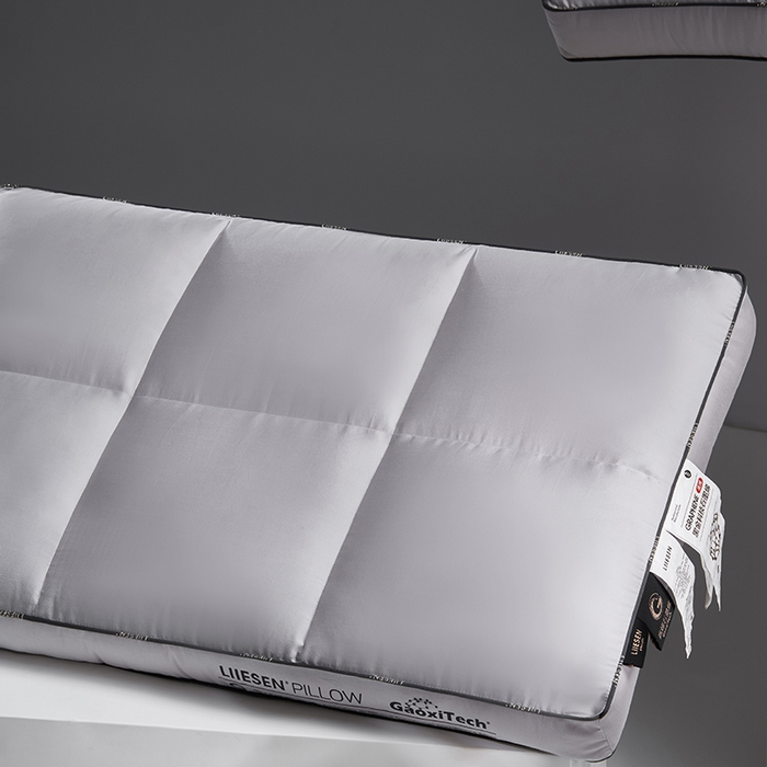 91家纺网 家纺一手货源 找家纺 （总）丽笙被芯 2025新款石墨烯六格面包枕-中枕 枕头枕芯