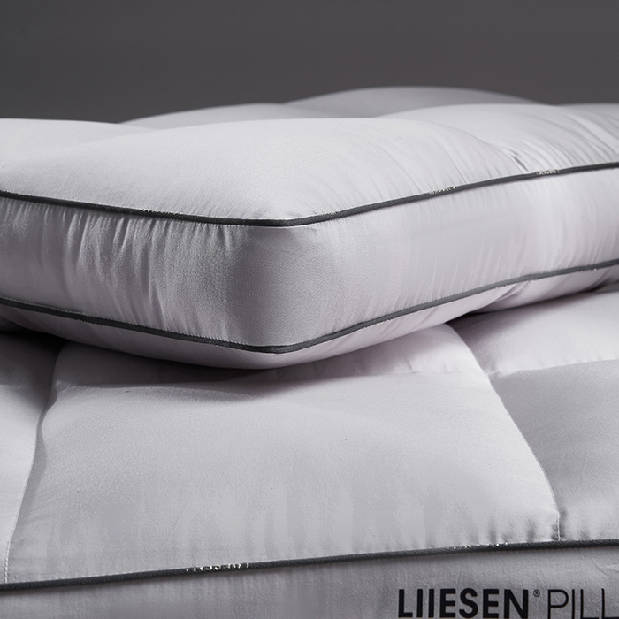 91家纺网 家纺一手货源 找家纺 （总）丽笙被芯 2025新款石墨烯六格面包枕-中枕 枕头枕芯