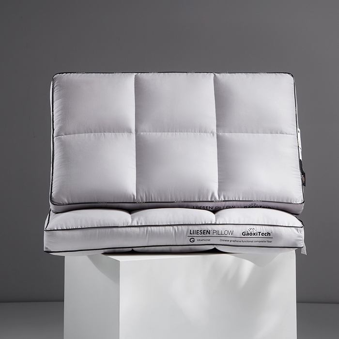 91家纺网 家纺一手货源 找家纺 （总）丽笙被芯 2025新款石墨烯六格面包枕-中枕 枕头枕芯,石墨烯六格面包枕-中枕