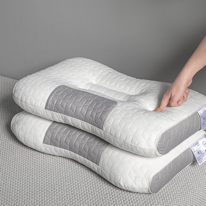 91家纺网 家纺一手货源 找家纺 （总）锦鲤枕芯 2025新款亲肤羽丝绒乳胶枕枕头枕芯