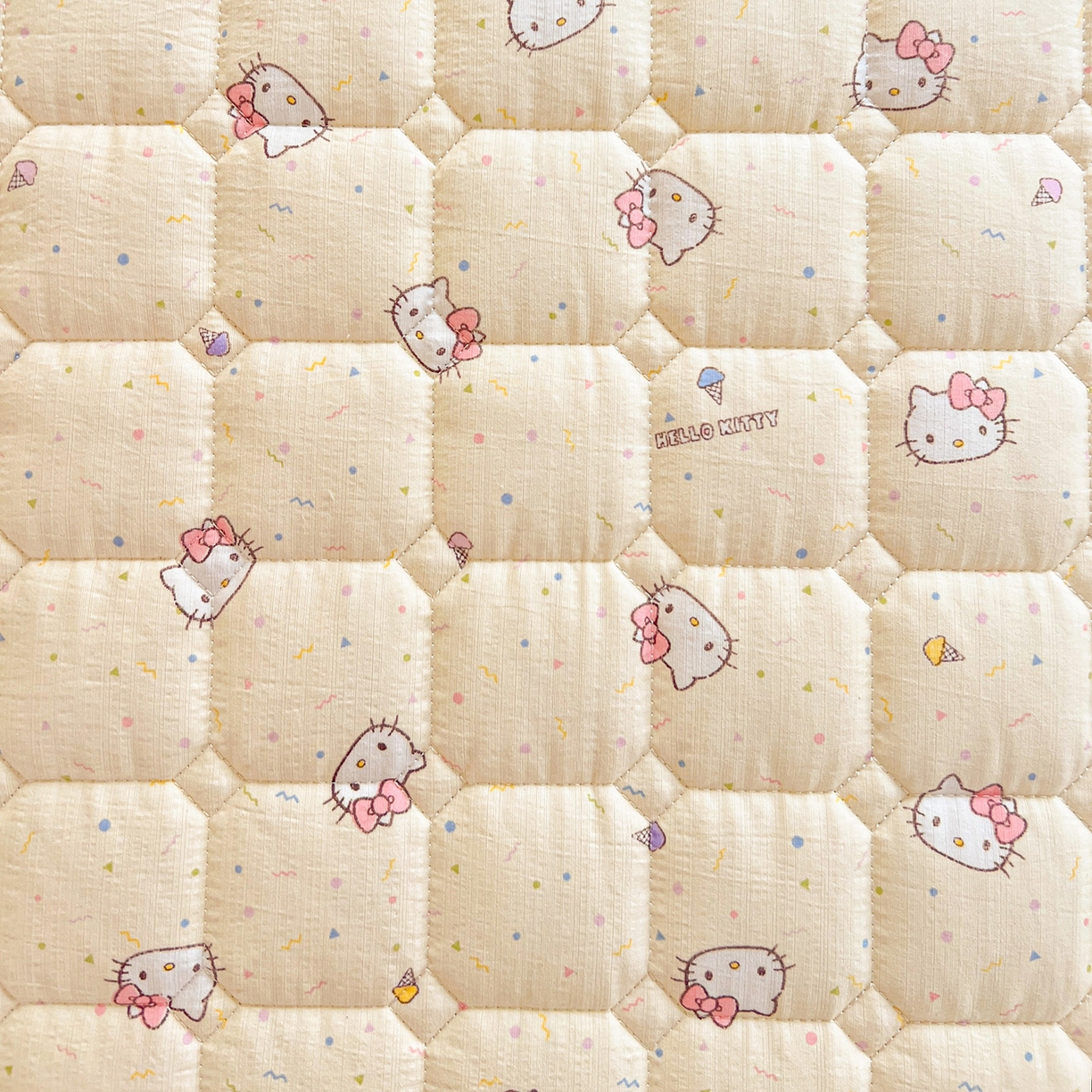 91家纺网 家纺一手货源 找家纺 （总）星禾优选 2025新款三丽鸥云感双层纱夹棉床笠系列