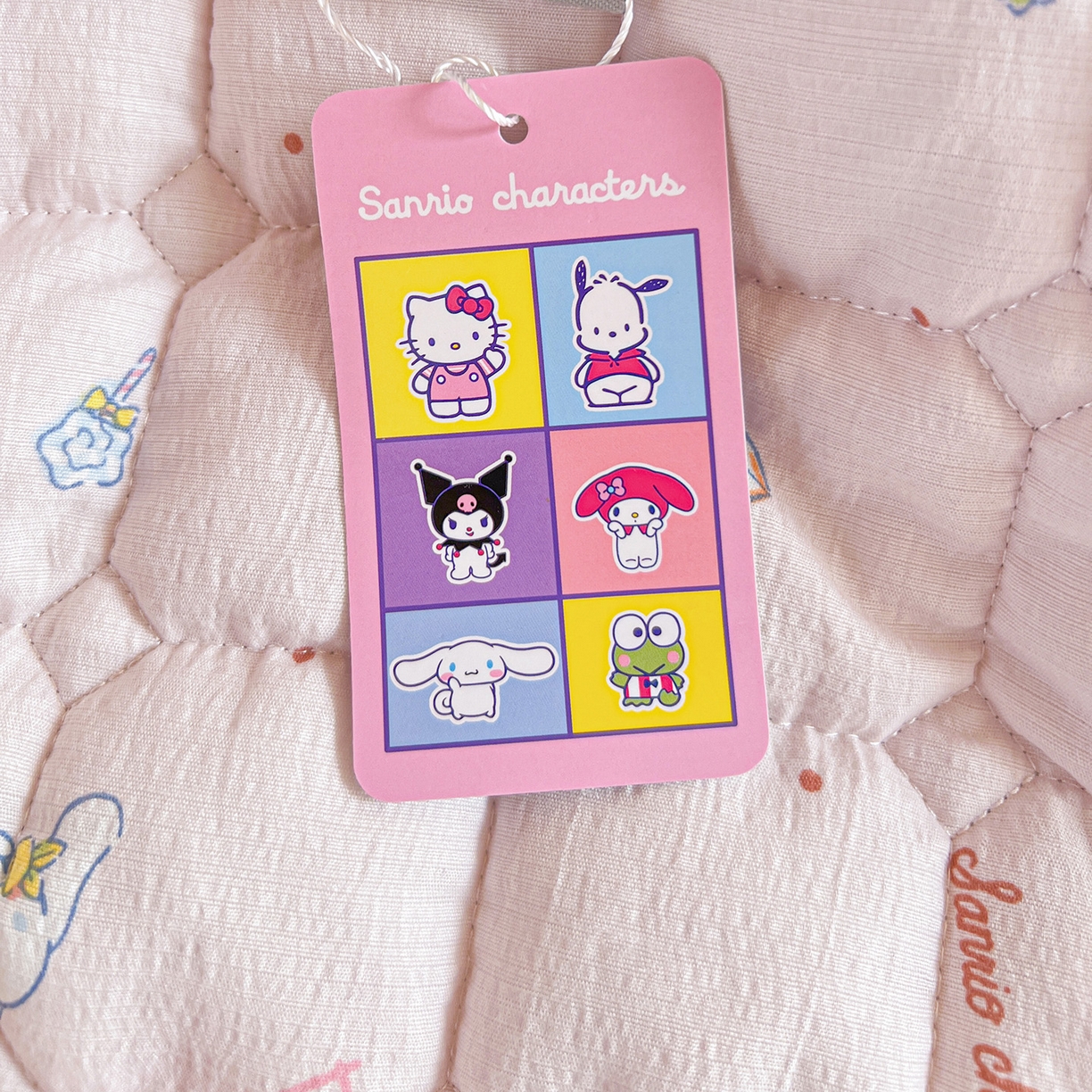 91家纺网 家纺一手货源 找家纺 星禾优选 2025新款三丽鸥云感双层纱夹棉床笠系列 床笠款-丽鸥星球