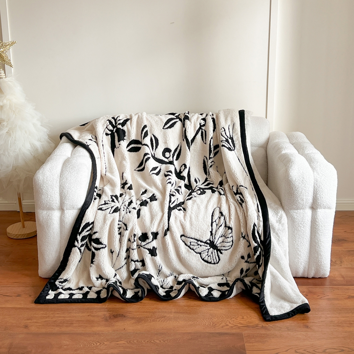 寐居家纺 2025新款A类多功能北极绒毛毯 山野暮色