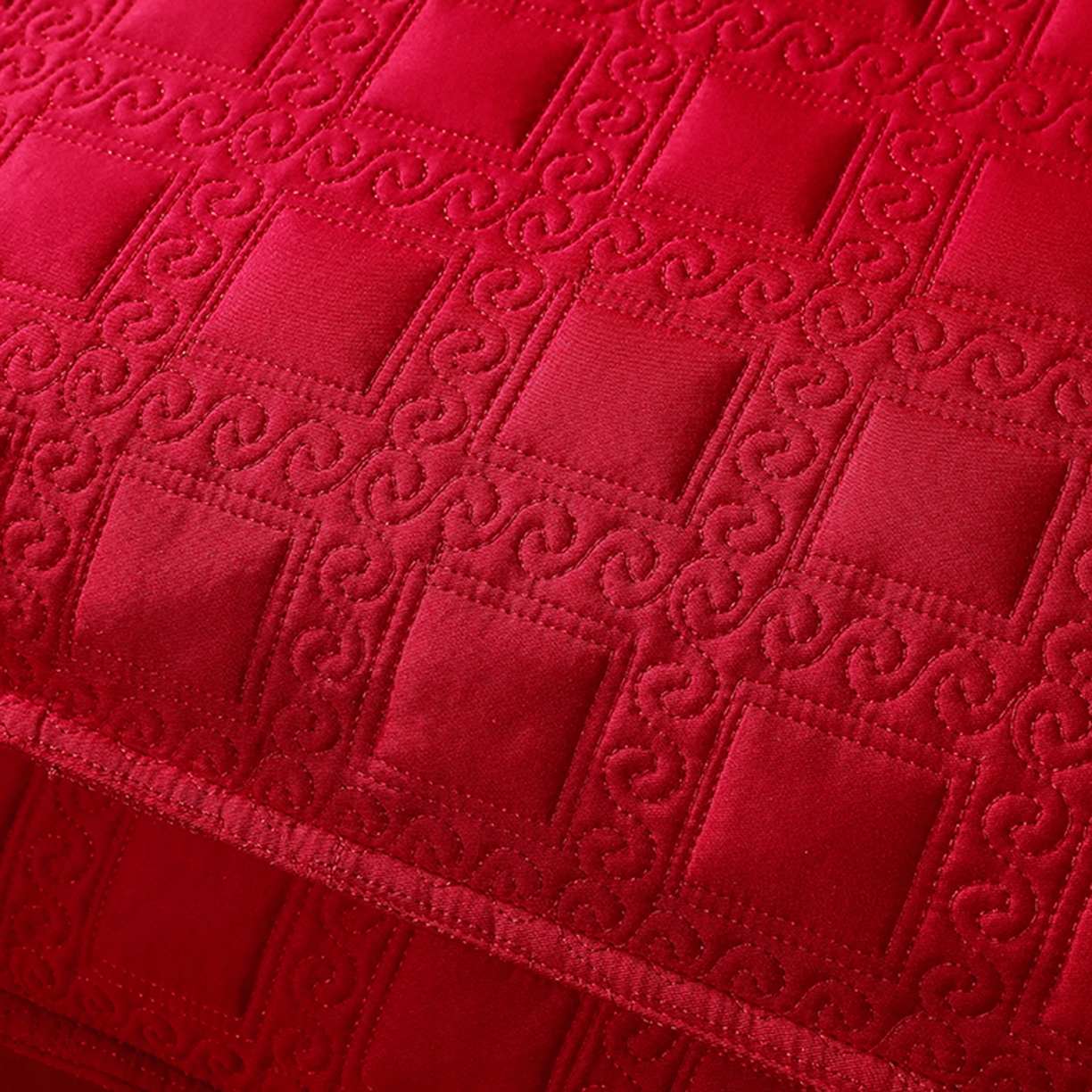 91家纺网 家纺一手货源 找家纺 （总）糖果枕芯 2025新款全荞麦欢喜婚庆荞麦大红枕芯-欢喜