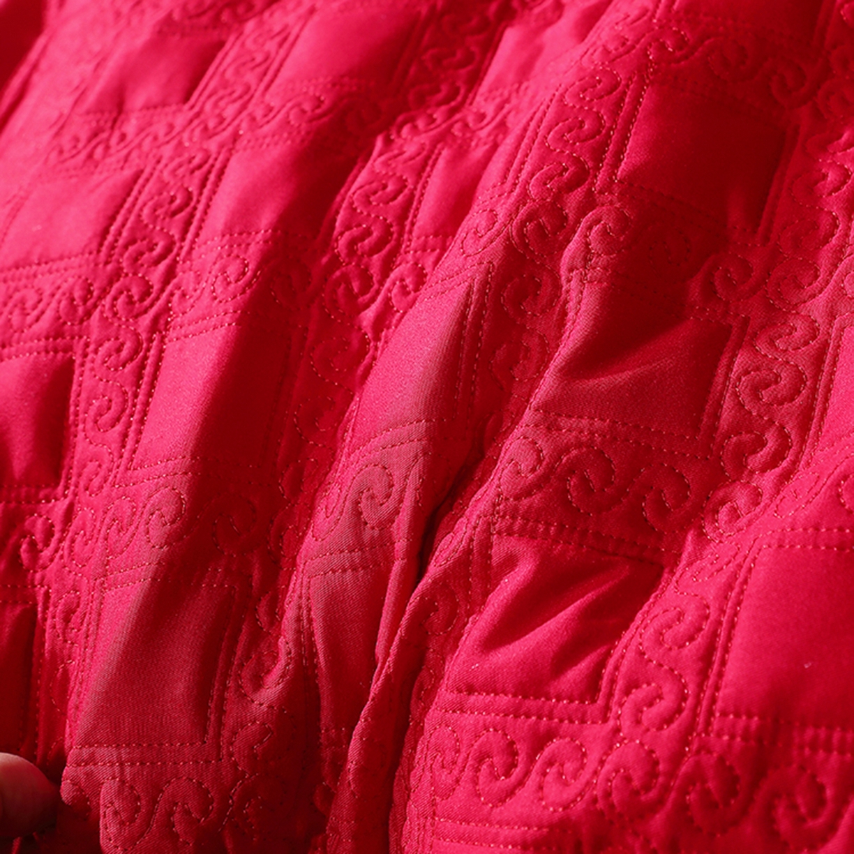 91家纺网 家纺一手货源 找家纺 （总）糖果枕芯 2025新款全荞麦欢喜婚庆荞麦大红枕芯-欢喜