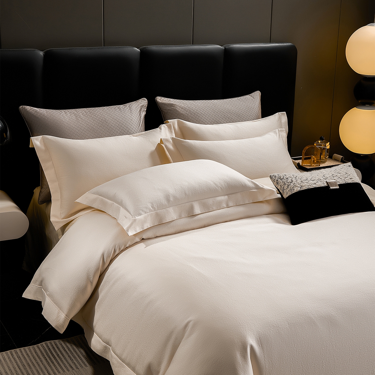 91家纺网 家纺一手货源 找家纺 （总）元元家居（元元被业） 2025新款百支全棉高精密厚织系列四件套-恬蕴系列