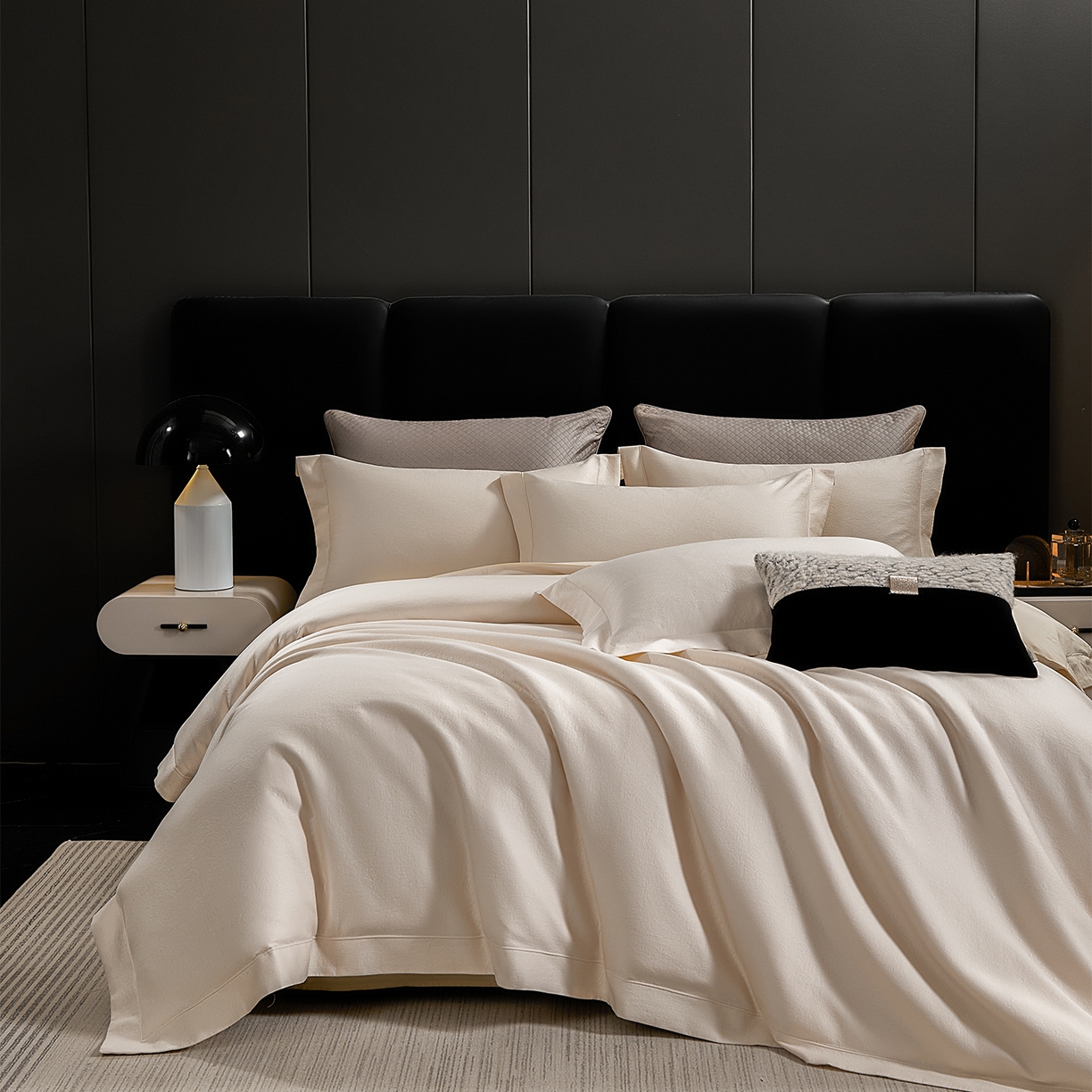 91家纺网 家纺一手货源 找家纺 （总）元元家居（元元被业） 2025新款百支全棉高精密厚织系列四件套-恬蕴系列