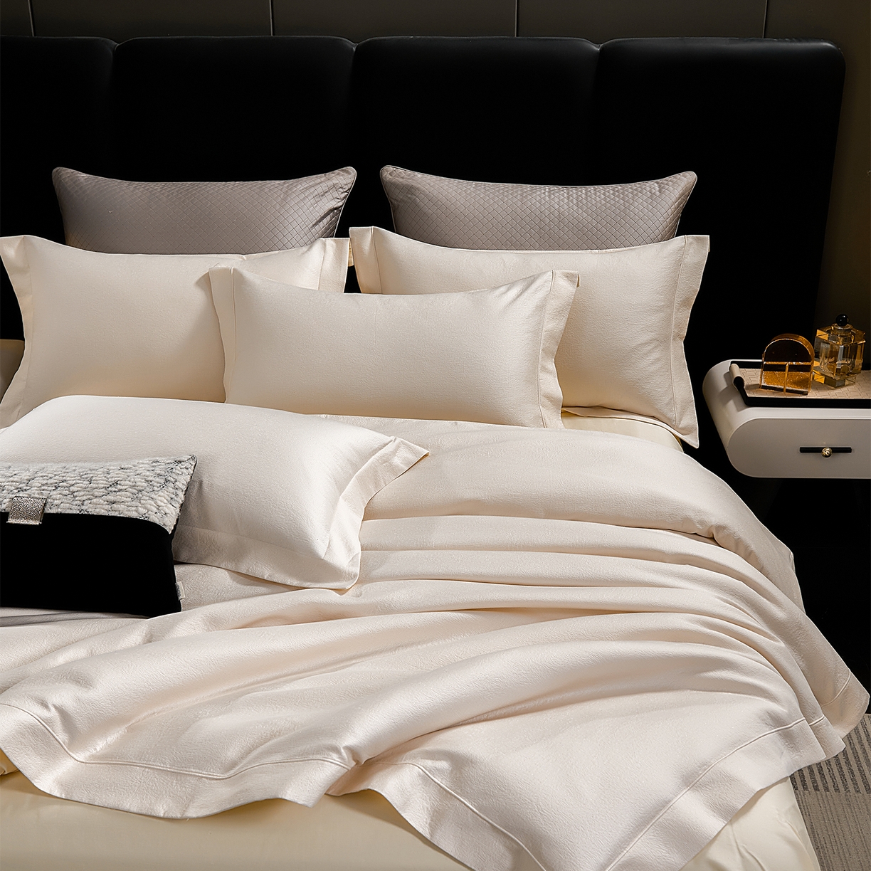 91家纺网 家纺一手货源 找家纺 （总）元元家居（元元被业） 2025新款百支全棉高精密厚织系列四件套-恬蕴系列