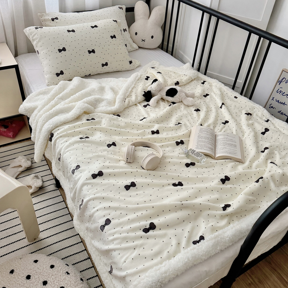 91家纺网 家纺一手货源 找家纺 （总）寐居家纺 2025新款牛奶绒卡通毛毯系列