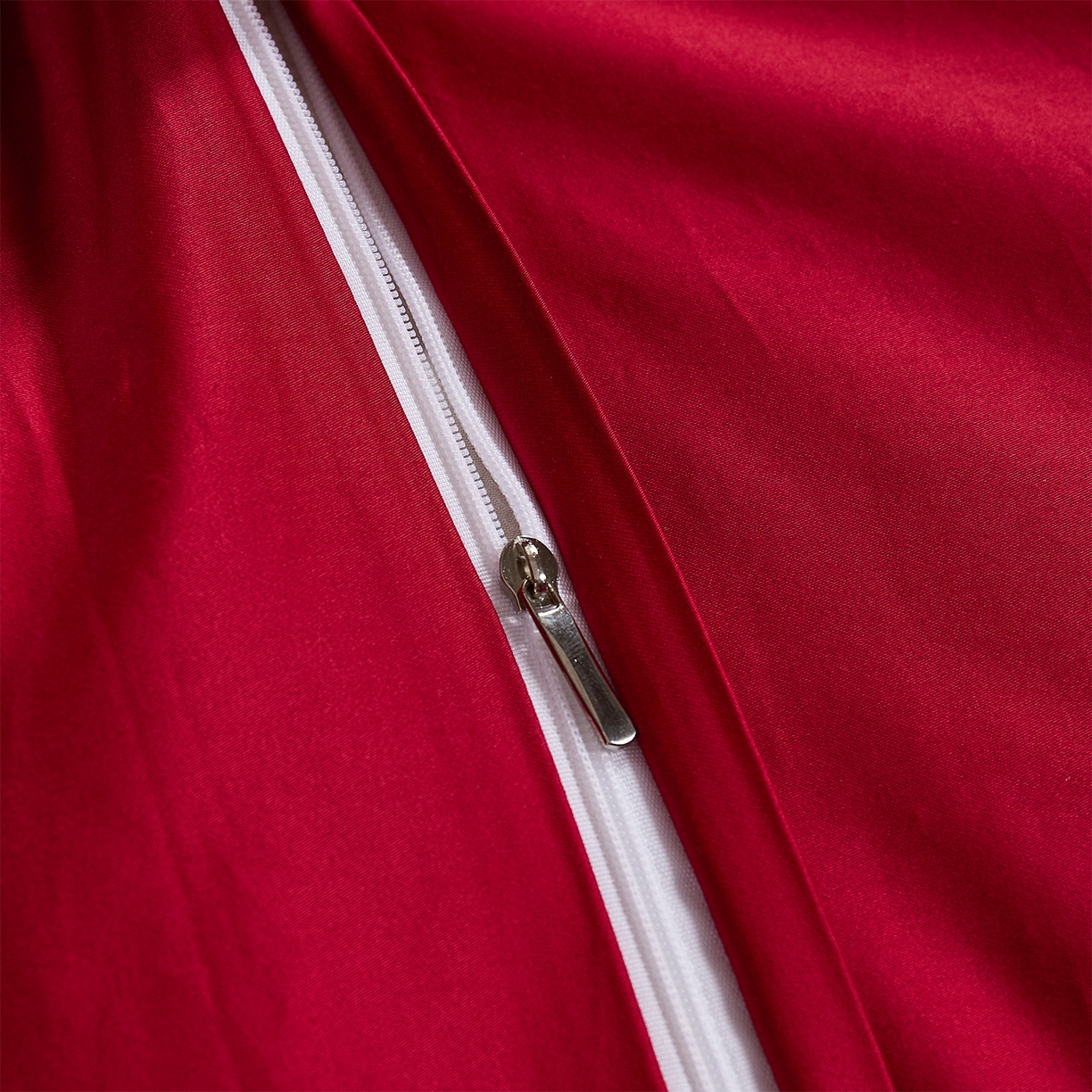 91家纺网 家纺一手货源 找家纺 元元家居（元元被业） 2025新款百支全棉高精密厚织系列四件套-恬蕴系列 恬蕴-玛瑙红