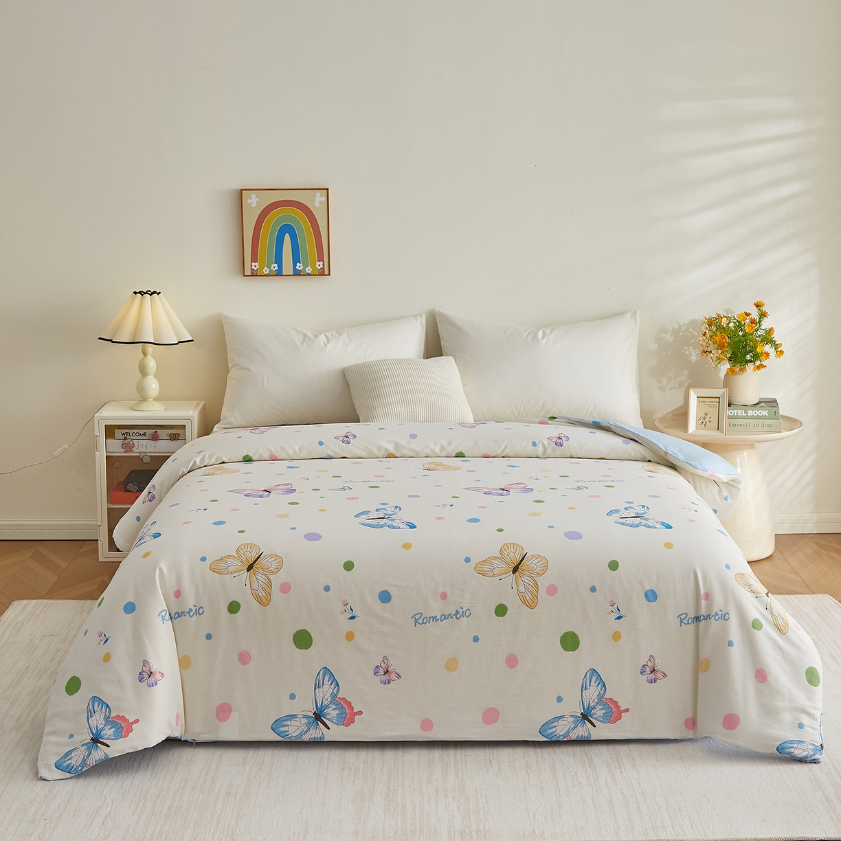 91家纺网 家纺一手货源 找家纺 （总）样样红被业 2025新款A类全棉柔暖纯棉可拆卸棉花被被子被芯