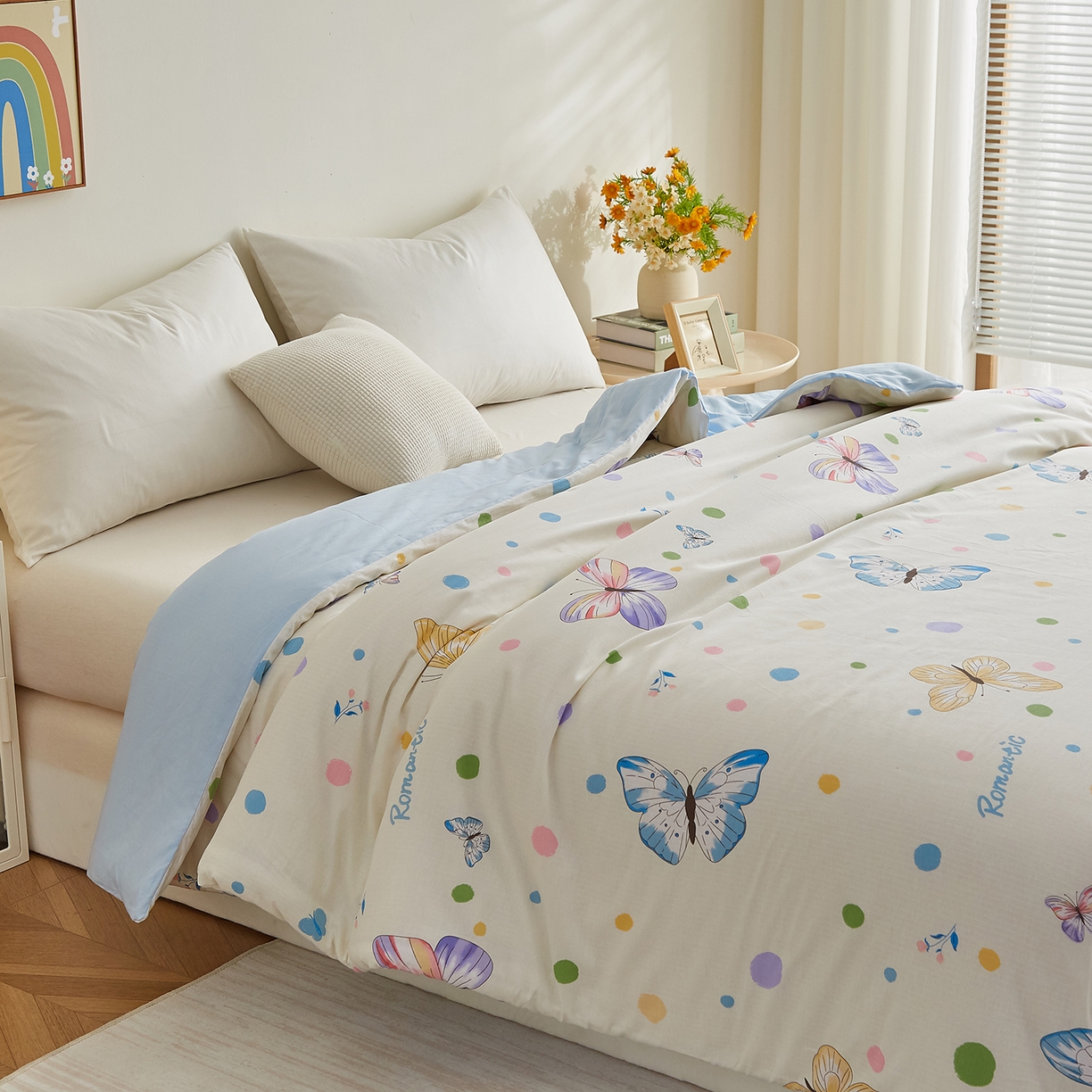 91家纺网 家纺一手货源 找家纺 （总）样样红被业 2025新款A类全棉柔暖纯棉可拆卸棉花被被子被芯