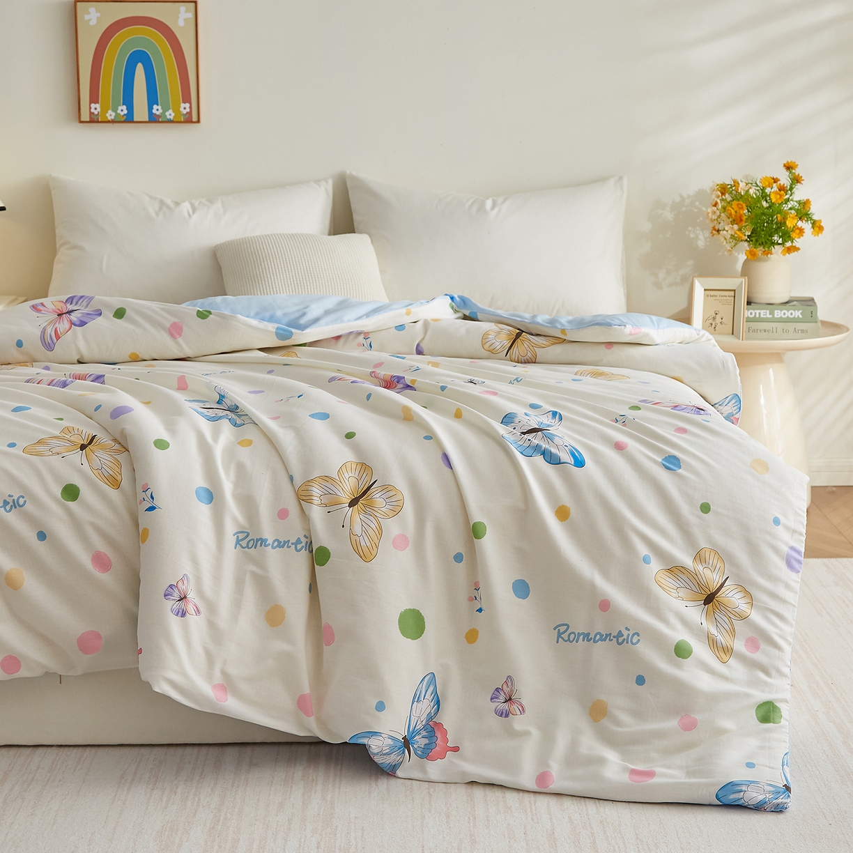 91家纺网 家纺一手货源 找家纺 （总）样样红被业 2025新款A类全棉柔暖纯棉可拆卸棉花被被子被芯