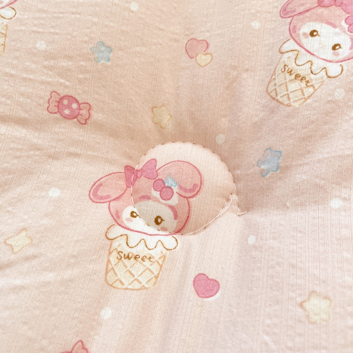 91家纺网 家纺一手货源 找家纺 （总）澜妃 2025新款云感双层纱ins少女心可爱系加厚豆豆被被子被芯床盖暖梦（小红书推荐）