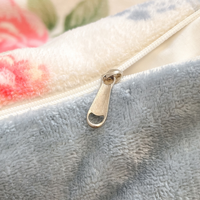 91家纺网 家纺一手货源 找家纺 慕尚家纺 2025新款田园花卉类印花牛奶绒高克重单被套 画意