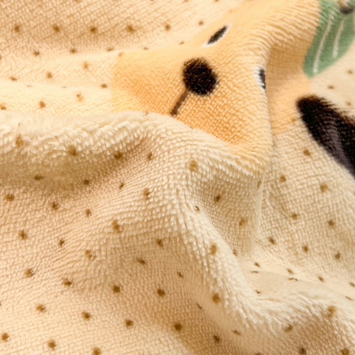 91家纺网 家纺一手货源 找家纺 慕尚家纺 2025新款田园花卉类印花牛奶绒高克重单被套 开心狗