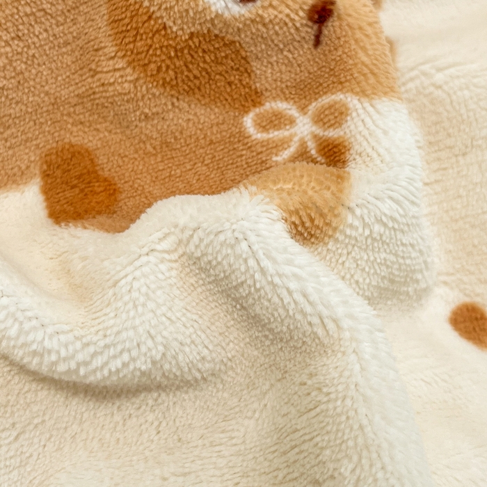 91家纺网 家纺一手货源 找家纺 慕尚家纺 2025新款田园花卉类印花牛奶绒高克重单被套 奇妙猫