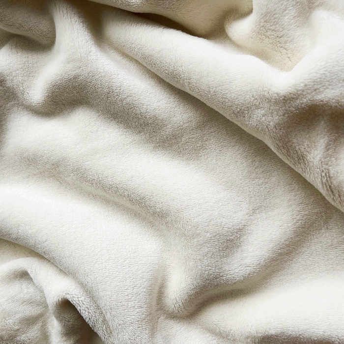 91家纺网 家纺一手货源 找家纺 鑫利来家纺 2025新款牛奶绒毛巾绣四件套 奶茶-白绿